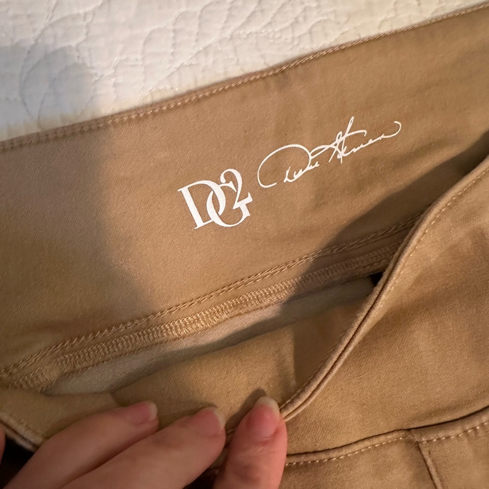 DG2 by Diane Gilman Tan Boot Cut Pants - Picture 2 of 10